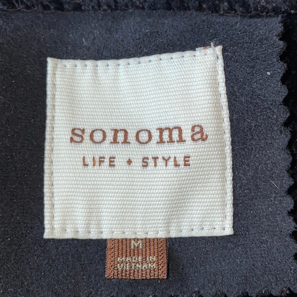 Women’s Sonoma Black Faux Suede & Fur Lined Jacket - Picture 3 of 14